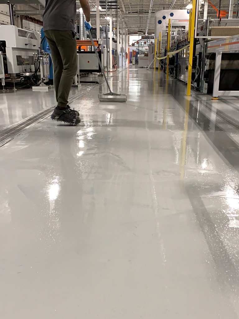 epoxy industrial flooring